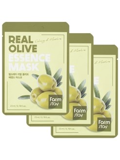 FARMSTAY Тканевая маска с экстрактом оливы Real Essence Mask Olive TR79bbV2j619NZ7g-Si7Q2 - фото 13665