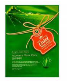 Entel Маска тканевая с Алоэ Вера Aloe Vera Mask Pack, 20мл KNnWTD8LgVcBKpxRsmNDM0 - фото 13681