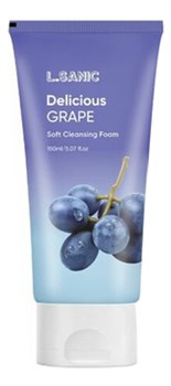 L.SANIC Очищающая пенка для умывания  с экстрактом винограда Delicious Grape Soft Cleansing Foam 150мл CY-ZbAvygNkQaDEIVwC903 - фото 13729