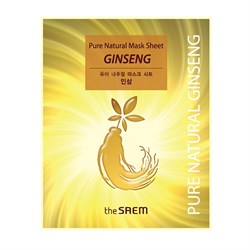 The Saem Тканевая маска для лица с красным женьшенем Ginseng. a9vjOhVlhp4xa64QrwCXG1 - фото 13953