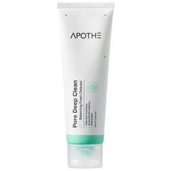 APOTHE Слабокислотная пенка для глубокого очищения пор  Pore Deep Clean pH Balancing Foam Cleanser, 120 мл INke0Xizjo3pDGg49olKi2 - фото 14051