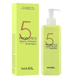 MASIL Шампунь от перхоти с яблочным уксусом Masil 5 Probiotics Apple Vinergar Shampoo, 500 мл 3SH8TyU1gB8wwbvCpDc302 - фото 14180