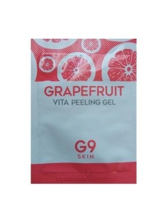 G9 Grapefruit Гель для лица пробник G9 Grapefruit Vita Peeling Gel Pouch 2 мл 5ciV7sl8heQL6DwwPtHtn0 - фото 14258