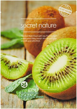 SECRET NATURE Выравнивающая маска для лица с киви, 25 мл B04T0SZzix8MPsLtlrqRE3 - фото 14262