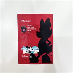 JMsolution Маска ультратонкая восстанавливающая с муцином улитки Active Pink Snail Brightening Mask Prime Disney QXEUN1Ffit8QDe5Rmhi8j0 - фото 14534