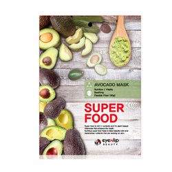 EYENLIP Тканевая маска питательная с авокадо SUPER FOOD AVOCADO vNmayBlhgqEUlRk6EvhhQ3 - фото 14602