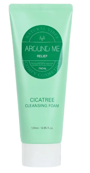 Welcos Пенка для лица успокаивающая с центеллой Around me Relief Cicatree Cleansing Foam 120 мл. 4v3e1ah6hO1vQbdnYW5Z31 - фото 14857