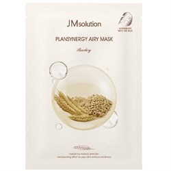 JMsolution Заживляющая тканевая маска с ячменём  Plansynergy Airy Mask Barley Z1mY4DljiVELzR2D8BWgQ0 - фото 14933