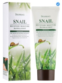 Deoproce Крем с муцином улитки для кожи рук и ног Snail Recovery Moisture Hand & Foot KXpuMUiVgqApNYbVDzBKL0 - фото 15024