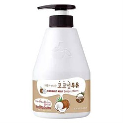 Welcos Лосьон для тела с ароматом кокосового молока Kwailnara Coconut Milk Body Lotion, 560гр. l84ebYNyjW5I7ur4maESY3 - фото 15122