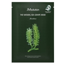 JMsolution Увлажняющая тканевая маска с морским виноградом The Natural Sea Grape Mask Moisture, 30 мл 4npaZZM4i3FQyHEHIGdDH1 - фото 15125