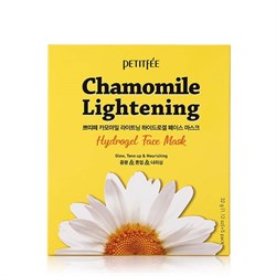 PETITFEE Успокаивающая гидрогелевая маска с экстрактом ромашки Petitfee Chamomile Lightening Hydrogel Mask, 1 шт 3yQjZ39tgMDXD5W6l4JA01 - фото 15197