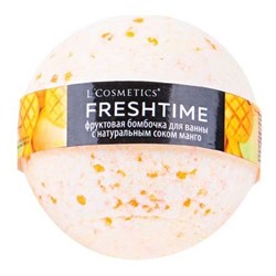 L Cosmetics Бурлящий шарик для ванны Fresh Time с соком манго 170 г fu-NaDcnjTVpIIIf8-dAm3 - фото 15323