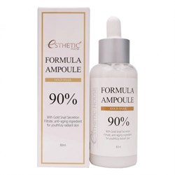 ESTHETIC HOUSE Восстанавливающая сыворотка для лица с улиткой FORMULA AMPOULE GOLD SNAIL, 80 мл cPFxqcZzineVPynni3ki62 - фото 15441