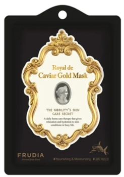 FRUDIA  Омолаживающая маска с экстрактом икры и золотом Royal de Caviar Gold Mask, 20мл zbLuMPG4iOxMz77XuKHjN2 - фото 15675