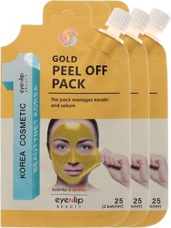 Eyenlip Очищающая маска-пленка золотая Pocket Gold Peel Off Pack, 25 г Hvmt29YOg3tYY7sb7GuAV2 - фото 15769