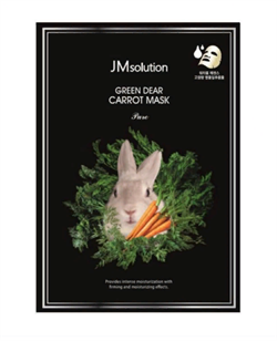 JMSolution Тканевая маска успокаивающая с экстрактом морковки Green Dear Rabbit Carrot Mask Pure 35мл DjjDWp3hhD6WdVnGK7VBE2 - фото 15780