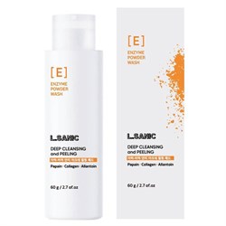 LSANIC Энзимная пудра для дополнительного очищения кожи  Deep Cleansing and Peeling Enzyme Powder Wash 60 мл pwqlUXrph8uawdClq1qQB1 - фото 15815