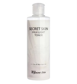 Secret Skin Тонер для лица с молочными протеинами  Milk Light Toner, 250мл aqTaoDldgAnISG6osu4UD2 - фото 15838