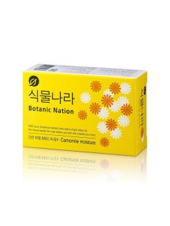 Lion Туалетное мыло с экстрактом ромашки Botanic Nanion Camomile moisture, 100гр. hP44wL0FhFLSbCpQMLjWg3 - фото 15868