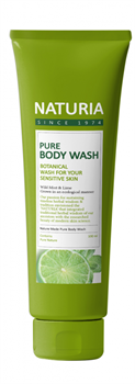 Naturia Гель для душа мята/лайм Pure Body Wash, 100 мл 2k3jdf4mgO1qT9cVQeTu33 - фото 15903