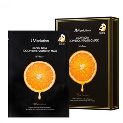 JMsolution Маска для выравнивания тона с витамином C и комплексом пептидов Glory Aqua Tocopherol Vitamin C Mask Du7wLSMqiwbARZPjZDFWU3 - фото 15957