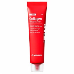 MEDI-PEEL Маска-плёнка для сужения пор с коллагеном Red Lacto Collagen Wrapping Mask 70 ml pdtIGH9Ch68699I8Illox1 - фото 16338