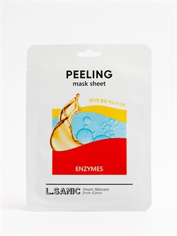 L.SANIC Тканевая маска обновляющая  с энзимами Enzymes Mask Sheet 25мл Bbfzl7LThYz4ggzZyNTy83 - фото 16432