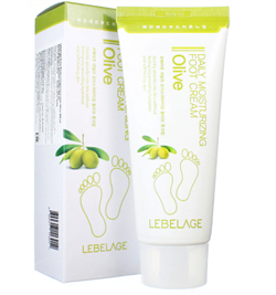Lebelage Крем для ног с экстрактом Оливы Daily Moisturizing Olive Foot Cream, 100мл PjNtrCfVj4uj4Fm38C2AM3 - фото 16439