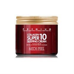 MEDI-PEEL Подтягивающий ночной крем для лица с коллагеном Collagen Super10 Sleeping Cream, 70 мл R0ywQ2BHgKhsuFz-HMAr63 - фото 16586