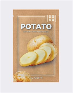 The Saem маска на тканевой основе с экстрактом картофеля Natural Potato Mask CCcRjT-ggIHHCKNVaTNem0 - фото 16639