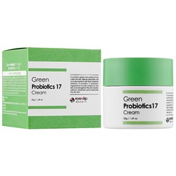 Eyenlip Крем для лица с зеленым чаем и пробиотиками  Green Probiotic 17 Cream, 50 мл KGwM1CONgaYmSSqREySe11 - фото 16859