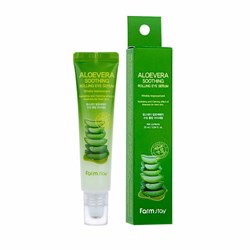 Успокаивающая сыворотка-роллер для кожи вокруг глаз Farm Stay Aloe Vera Soothing Rolling Eye Serum -ynM6XNNhiscxdI7ht68g1 - фото 16933