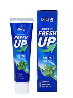 Median Зубная паста c экстрактом мяты Fresh Up Toothpaste e9nESlP2g0WMc72207OvV2 - фото 17041