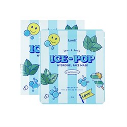 Koelf Гидрогелевая маска для лица с мятой и содой Koelf Mint&Soda Ice-Pop Hidrogel yF8PRYzYgU3UmB1ryoOqg3 - фото 17236