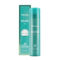 JM Solution Солнцезащитный спрей с жемчугом Marine Luminous Pearl Sun Protection SPF50+ PA++++, 180 мл 0FAUUUnnh2kNCTFfS1zBP2 - фото 17240