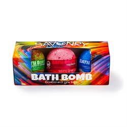 Savonry Набор бурлящих шариков ЯБЛОКО/КОРИЦА-МАЛИНА-МОРСКИЕ ВОДОРОСЛИ BATH BOMB , 3шт. Oje4OAOFh1TZREt-Lv-id2 - фото 17355