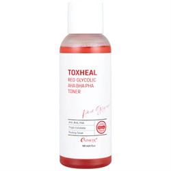 ESTHETIC HOUSE Тоник-пилинг с гликолевой кислотой Toxheal Red Glycolic AHA-BHA-PHA Toner 180 мл. RQNSY9ZfixwzkZA5nJYSr2 - фото 17446