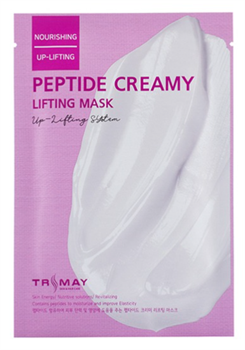 Trimay Тканевая кремовая лифтинг-маска для лица c пептидами Peptide Lifting Mask, 35 мл zzgvSEUCiHaZG2WZa4iUR1 - фото 17648