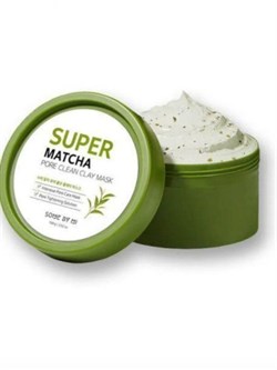 Some By Me  Очищающая глиняная маска с чаем матча  Super Matcha Pore Clean Clay  MASK 100г 0YOaoFvBgVky0km-lE0aN0 - фото 17753