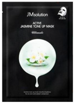 JMSolution Тканевая маска с экстрактом жасмина ACTIVE JASMIN TONE UP MASK ULTIMATE, 30мл 7oDWCiEJiGtJFfdqLaLkM3 - фото 17757