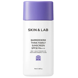 SKIN&LAB Солнцезащитный гипоаллергенный крем на физических фильтрах  Barrierderm Think Family Sunscreen, 70 мл pyJJVOK4gpT3bCVEwD-6f2 - фото 18031