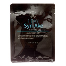 MEDB Тканевая маска для лица с пептидом змеиного яда 1 Day Syn-Ake Mask Pack, 27 мл d-YGdCp7icuTC0IjsWTqh3 - фото 18421