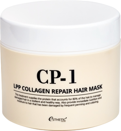 ESTHETIC HOUSE Восстанавливающая маска для волос CP-1 LPP COLLAGEN REPAIR HAIR MASK, 300 мл hvblhHT3gSd094cWEEJTK1 - фото 18445