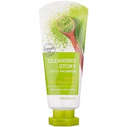 Welcos Пенка для лица с экстрактом зеленого чая Kwailnara Cleansing Story Foam Cleansing (Green Tea)120g 86W45X3GhcCTBPnMERYds3 - фото 18601