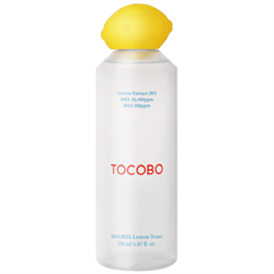 Tocobo Кислотный тоник-эксфолиант с экстрактом лимона AHA BHA Lemon Toner, 150 мл 7MqWSQNchGBqyeAlwtVWd3 - фото 19241