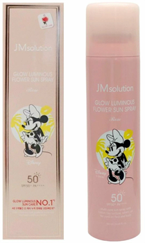 JMsolution Солнцезащитный спрей с розой  Glow Luminous Flower Sun Spray SPF50+ PA++++ Auqjggach4OF60w0F42RF2 - фото 19431