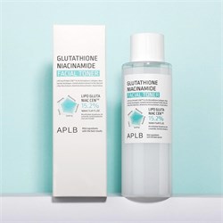 APLB Осветляющий тонер с глутатионом Glutathione Niacinamide Facial Toner, 160 мл 8Wcu1mSRiE3qj-wyUDGVm3 - фото 19464