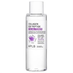 APLB Тонер для упругости кожи с пептидами Collagen EGF Peptide Facial Toner, 160 мл Cein5w9Yg430ssP3gWiro0 - фото 19476