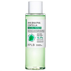 APLB Успокаивающий тоник против воспалений AHA BHA PHA Centella Facial Toner, 160 мл ABQ003kPgLm19lBQ3Qogt3 - фото 19479